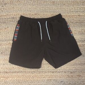 Men's Black Casual Shorts